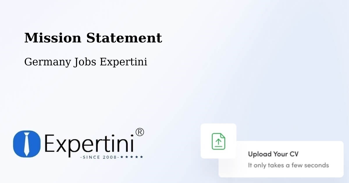 Corporate Mission – Mendig - Germany Jobs Expertini