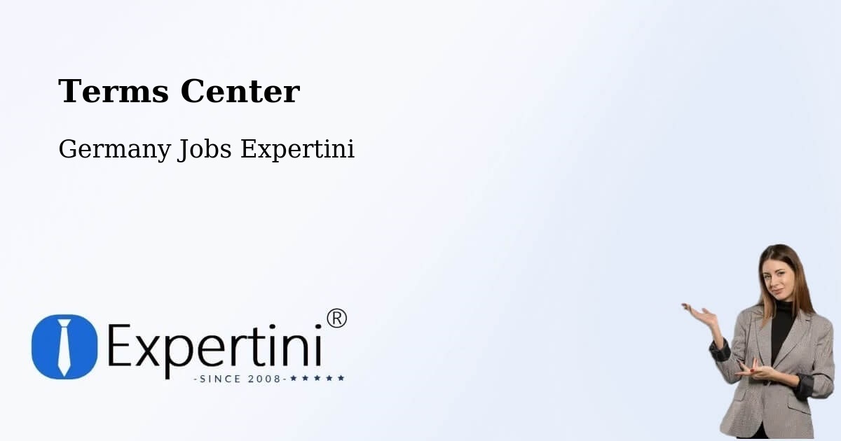 Terms of Service – Mendig - Germany Jobs Expertini